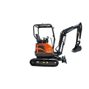 Tide Power diesel New 2ton mini excavator mini digger with Perkins engine machinery electric mini excavator