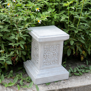 Statua in Resina Dipinta a Mano di Forma Irregolare, Pezzo Decorativo. Ricca texture. Elemento Decorativo Raffinato per Arredamento da <span class=keywords><strong>Giardino</strong></span> - Product Image 3