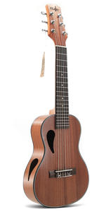 กีตาร์เลเล่ไม้ซาเปเล่ขนาด 28 นิ้ว ขายดีที่สุด สายโลหะหรือไนลอน 4 สาย - Product Image 5