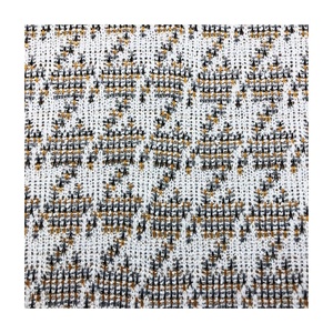 Vendita calda di cappotti in tessuto Jacquard in poliestere Jacquard 275gsm abiti stile Chic Lurex Hound tinta in filato liscio Memory Jersey borse - Product Image 2