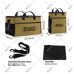 Bolsa de Pesca y Caza Impermeable para Exteriores Mydays, 36-56L, Bolso Grande con Compartimento de Malla, Unisex, Bandolera - Product Image 2