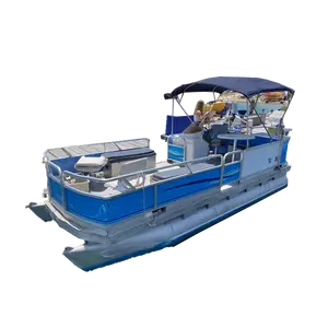 Container Verzending Kleine Opknoping Propeller Aluminium Romp High-Speed Cruise Lokken Vissen Portal Boot