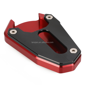 Accessoires moto SV650X Béquille Latérale Agrandir pour <span class=keywords><strong>Suzuki</strong></span> SV650 ABS Kickstand SFV650 Gladius <span class=keywords><strong>SV</strong></span> <span class=keywords><strong>650</strong></span> <span class=keywords><strong>SV</strong></span> 650X Extension Pad - Product Image 5