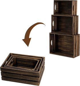 Scatole di casse di <span class=keywords><strong>legno</strong></span> stoccaggio di frutta di mele scatola di <span class=keywords><strong>legno</strong></span> normale <span class=keywords><strong>mobili</strong></span> per casse <span class=keywords><strong>artigianali</strong></span> - Product Image 2