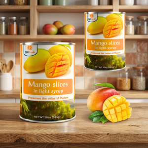 Meilleur prix, fabricant vietnamien, mangues en conserve certifiées ISO, sirop léger, emballage personnalisé - Product Image 3