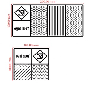 Moule à glaçons en laiton personnalisable pour réunions de famille, motifs et tailles sur mesure, DIY - Product Image 2