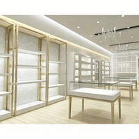 Vitrines de Présentation de Bijoux, Conception Complète de Magasin, Fabrication Personnalisée OEM