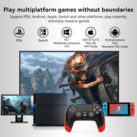 Control de Juego Inalámbrico P06 Macro con Botón Trasero, Joystick de Seis Ejes con Giroscopio, Molde Privado para iOS/Android/PC
