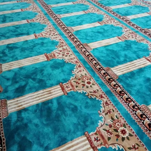 Tappeto da Moschea di Alta Qualità all'Ingrosso, Moquette da Parete a Parete, Tappetino da Preghiera Musulmano per Moschea - Product Image 4