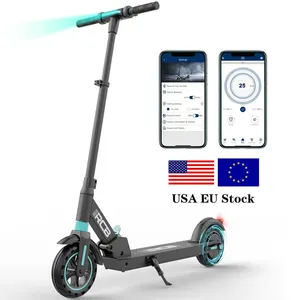 Dropshipping ab İngiltere stok 8 inç ucuz fiyat elektrikli Scooter katlanır çıkarılabilir lityum pil çin fabrika E itme skuter