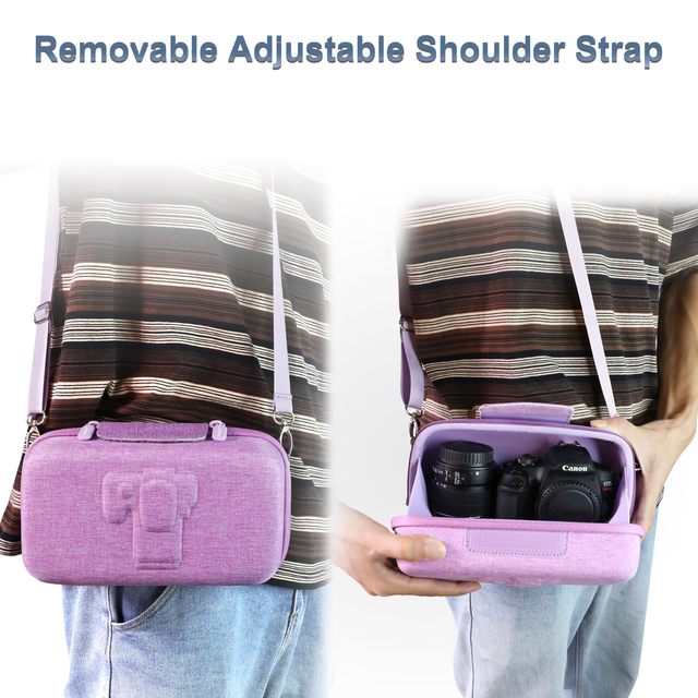 Factory Custom Shockproof  EVA Camera Carry Case Bag Manufacturers Hard Shell Shockproof Digital Camera Zipper Case