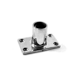 ISURE MARINE 316 acciaio inossidabile 90 gradi raccordo per corrimano per barche <span class=keywords><strong>Base</strong></span> rettangolare per tubo 1 "25mm di diametro - Product Image 1