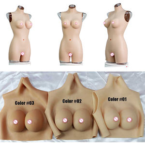 Crossdressing Silicone faux vagin corps costume seins seins formes body homme-femme pour transexuelle glisser reine fête Ladyboy - Product Image 6