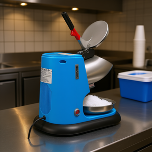 Trituradora de Hielo Comercial Vevor de 220 Libras, Máquina para Hacer Hielo Raspado, Máquina para Hacer Conos de Nieve, Equipo de Procesamiento de Alimentos - Product Image 2