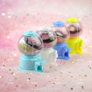 Cute Packaging Mini <strong>Suitcase</strong> Lash Strips Eyelashes Box Packaging for Fluffy Eyelashes - Product Image 3