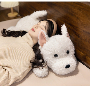 43cmCute West Highland latte <span class=keywords><strong>cane</strong></span> bambola peluche per dormire per regalo di compleanno <span class=keywords><strong>cane</strong></span> <span class=keywords><strong>randagio</strong></span> ispirato al <span class=keywords><strong>cane</strong></span> - Product Image 2