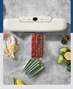 Machine de mise sous vide automatique pour aliments, avec modes sec et humide, compacte, pour la conservation de la viande et des légumes, avec 10 accessoires - Product Image 2