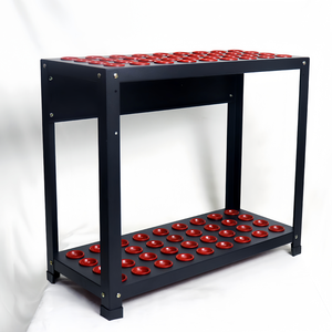 Beliebtes Design 36 Löcher Metall Holz Billard <span class=keywords><strong>Pool</strong></span> Snooker Queue Rack Queue Stick <span class=keywords><strong>Standup</strong></span> Halter Boden Billard Queue Rack - Product Image 2