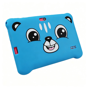 Pink Animal Face Kids Tablet Case With Accessories For Children Educational Use Drop Resistance Protective <b>Cover</b> - Product Image 4