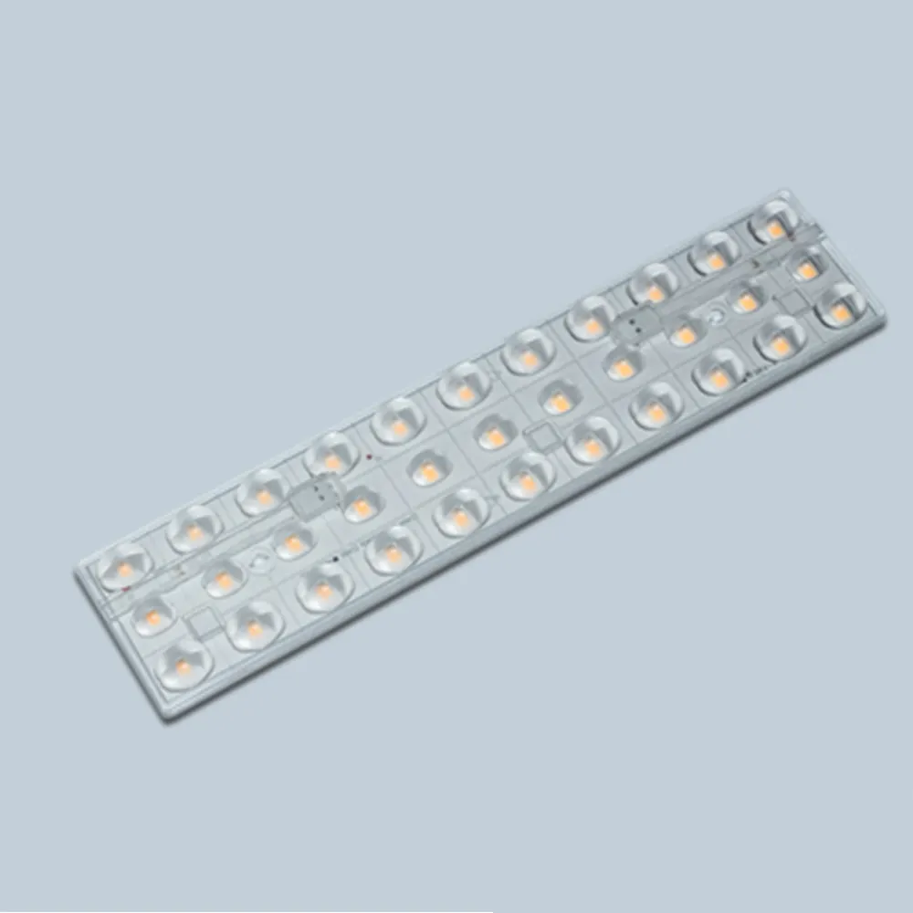 กําหนดเอง dc 60v แสงอบอุ่นโมดูล led เชิงเส้น pcba อลูมิเนียม pcb สําหรับโคมไฟแผงในร่ม