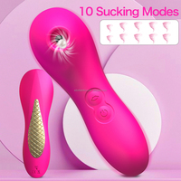 2-in-1 Sexspielzeug für Frauen, hautfreundlicher Klitoris-Saugvibrator mit 10 Saug- und 10 Vibrationsmodi, USB-Stromversorgung