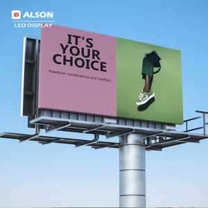 ALSON LED <span class=keywords><strong>Yake</strong></span> Exterior Led Digital Cartelera Publicidad Alta Resolución Instalación Fija P6 P8 P10 Led Pantalla de Visualización Gigante - Product Image 1