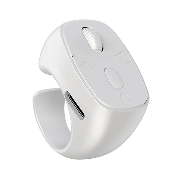 Bluetooth-Compatible 5.3 Remote Control Mouse Finger Ring Mouse Fingertip Remote Control Wireless Shutter Selfie Button