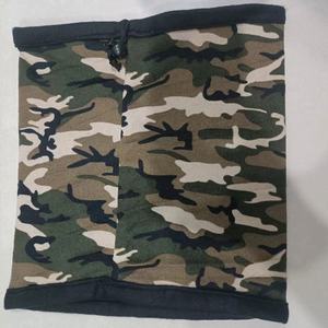 Tube cache-cou de ski thermique en polaire de couleur noire à motif personnalisé Couvre-visage Bandana d'hiver camouflage multifonctionnel - Product Image 5