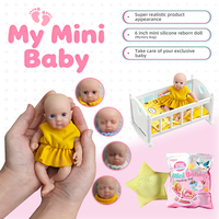 Caja ciega de silicona para bebés Reborn, Mini muñecas Reborn de 6/8 pulgadas, cajas misteriosas, minoristas, diseño de embalaje exclusivo compatible