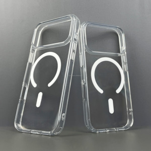 Funda Transparente Magnética con Carga Inalámbrica para iPhone 17 1 15 14 13 12 11 Pro Max para <span class=keywords><strong>Samsung</strong></span> S25 Edge S24 - Product Image 2