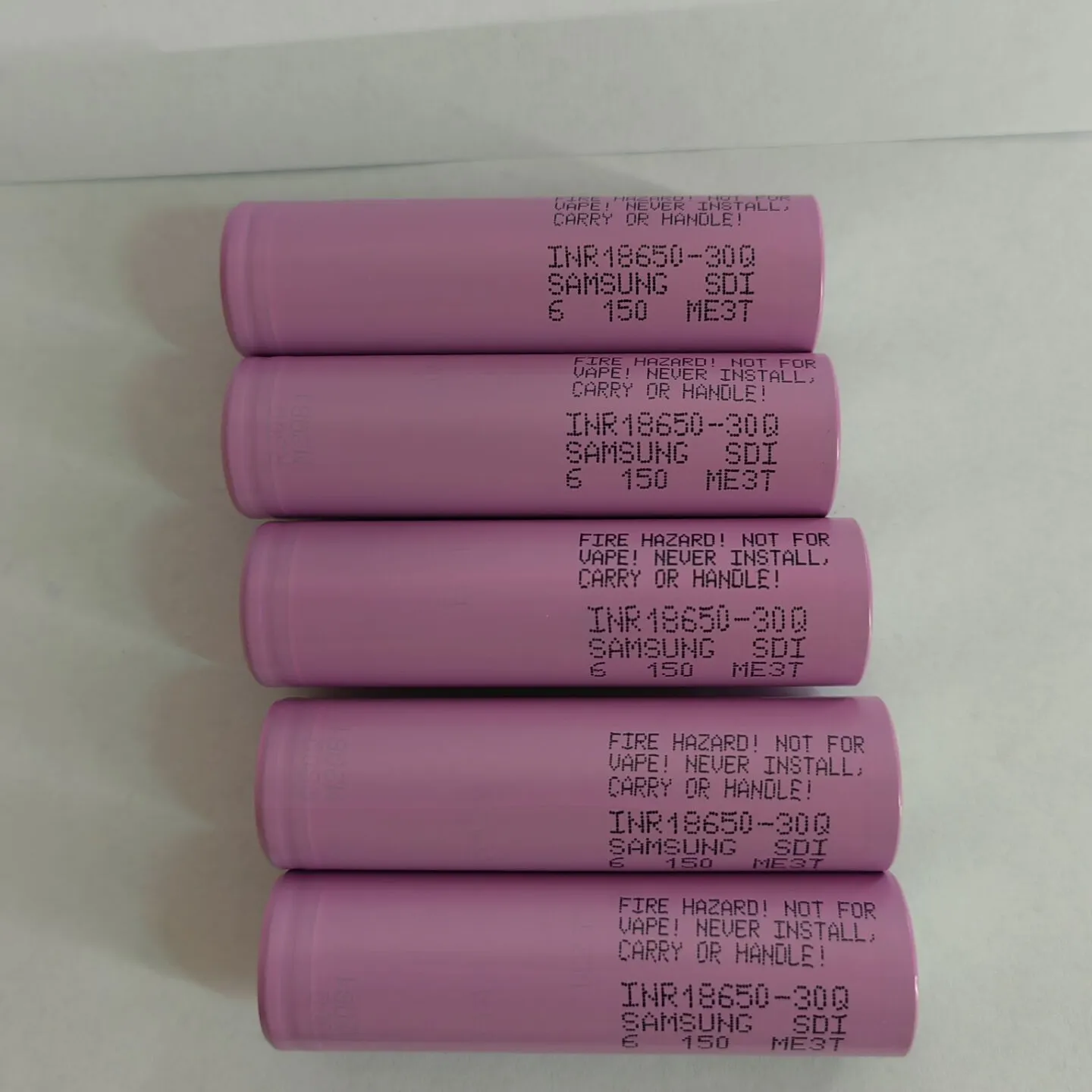 18650 Lithium-Ionen-Akku Akku Hohe Batterie INR18650-30Q 2500mAh 3.7V 15A 5C für Sansung