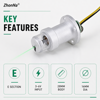 Nouveau module laser rotatif vert ZhonNa 515nm, niveau laser à ligne 360 degrés C360, précision 2mm, outil de découpe pour le travail du bois