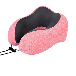 Almohada de Viaje en Forma de U de Espuma Viscoelástica Portátil, Almohada Magnética de Tela para Protección del Cuello para Llevar Contigo Durante Viajes de Negocios - Product Image 5