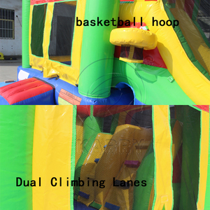 Château gonflable en PVC en forme de montgolfière <span class=keywords><strong>pour</strong></span> enfants avec piscine, toboggan et aire de saut <span class=keywords><strong>pour</strong></span> fêtes - Product Image 3
