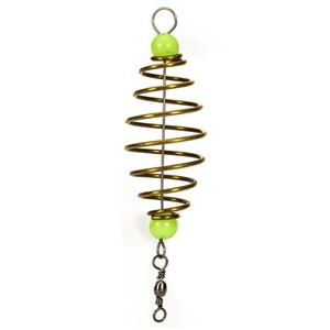 Carp <strong>Fishing</strong> Tackle Stainless Steel <strong>Feeder</strong> Brass Olive Spring Nesting Device Inline Hanging Spring Lure Bait <strong>for</strong> Carp Species - Product Image 3