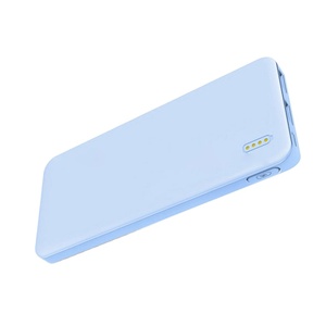 Banque d'alimentation portable ultra-mince <span class=keywords><strong>10000</strong></span> mAh en polymère fin avec double sortie USB Micro USB et double USB 5V/2A, prise en charge de la charge rapide - Product Image 1