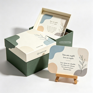 <span class=keywords><strong>Carte</strong></span> d'affirmation personnalisée avec logo sur mesure, design personnalisé, mots positifs, amour-propre, santé mentale, <span class=keywords><strong>psychologie</strong></span>, éducation, cadeau - Product Image 2