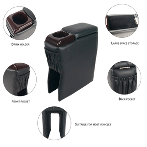 Venta Directa de Fábrica, Kits Interiores Universales de PVC de Tamaño Pequeño, Caja de Reposabrazos para Automóvil - Product Image 3