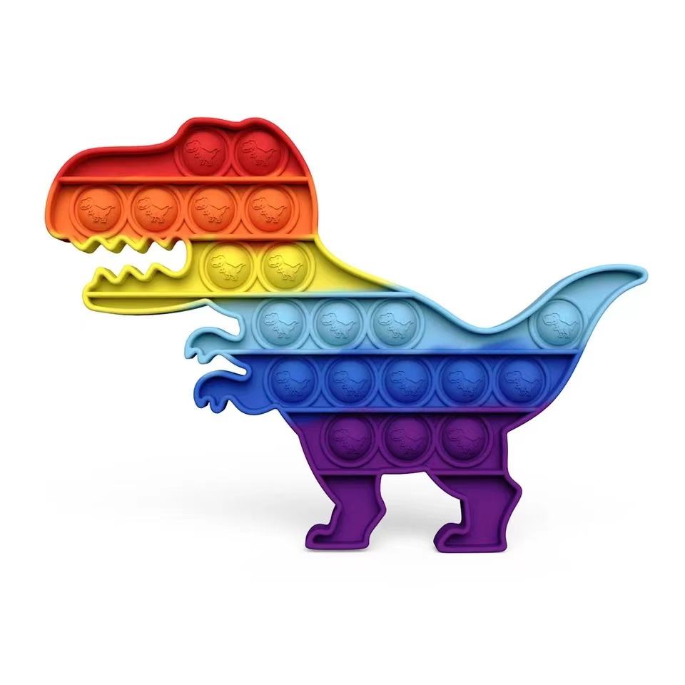 dinosaure arc-en-ciel