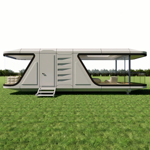 Mobile Space CapsuleHouse Durable Prefab Luxury Cottage para Resort Farm para sala de estar y cocina - Product Image 1