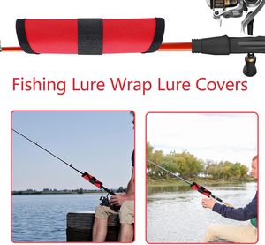 Set di 4 Custodie per Esche da Pesca con Cinghia Regolabile, Facile Visibilità, Protezione per Ami, Sicurezza per <span class=keywords><strong>Pescatori</strong></span>, in Poliestere - Product Image 3