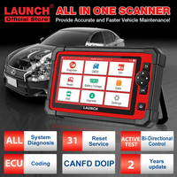 Escáner OBD2 Bidireccional LAUNCH X431 CRP919E BT con Codificación ECU, CAN FD y DoIP, Versión EU/UK