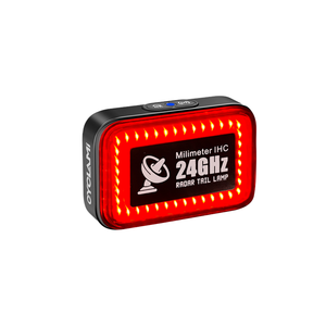 RT-02 LED Radar Arka Lambası Tip-C IP64 Su Geçirmez ABS Bisiklet Arka Lambası Pil Güçlü Sele Borusu Montajlı Bisiklet Güvenliği - Product Image 4