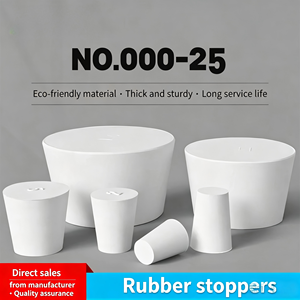 <b>Rubber</b> <b>stoppers</b> white <b>rubber</b> plugs blanking plugs test tube <b>stoppers</b> flask <b>stoppers</b> water pipe sealing plugs - Product Image 2