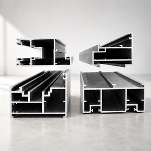 Perfiles de Puerta de Aluminio Personalizados OEM ODM, Perfiles de Aleación de Aluminio Extruido de Precisión para Puertas Interiores y Exteriores - Product Image 4