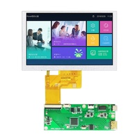 QTSS 5 pouces IPS TFT RGB Interface 800*480 Transflectif écran tactile panneau affichage LCD Module 5"