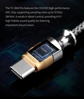 QKZ Adaptor Audio Tipe C Ke 3.5Mm HiFi DAC CX31993 Chip Kabel Audio Resolusi Tinggi Aksesori Telepon