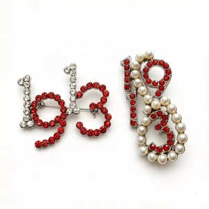 Spilla da bavero personalizzata DST Fortitude 1913 Pearl Round Crest High Shoe Pyramid Mix - Product Image 2