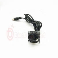 Modul Kamera USB 2.0 Sensor OV2710 UVC 30x27mm FHD 2MP 1080P dengan Lensa Tanpa Distorsi, Bebas Driver OTG, Plug&Play