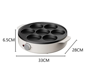 2026 Trending Mini Portable Smokeless <b>Electric</b> Grill Non Stick Plate Temperature Control Household Breakfast Maker For Egg - Product Image 6